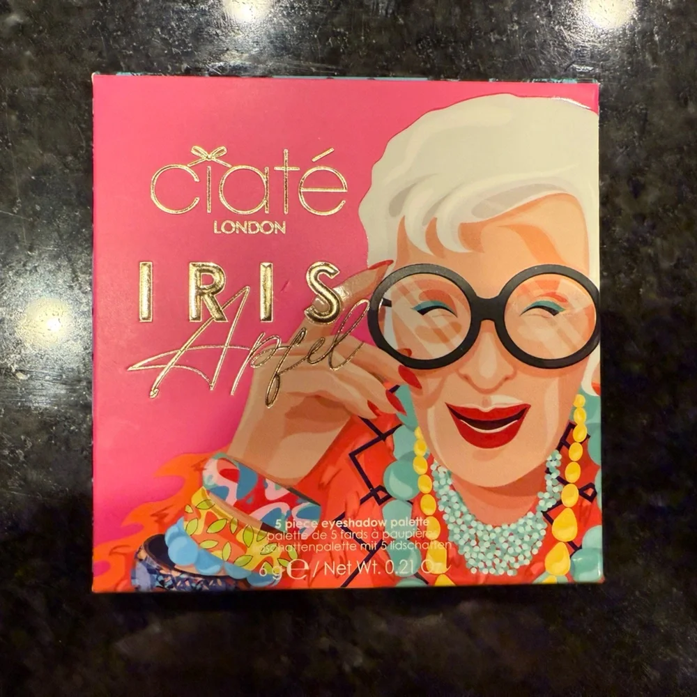 Ciaté London x Iris Apfel The Eyeshadow Palettes - More is More Less Is A Bore
